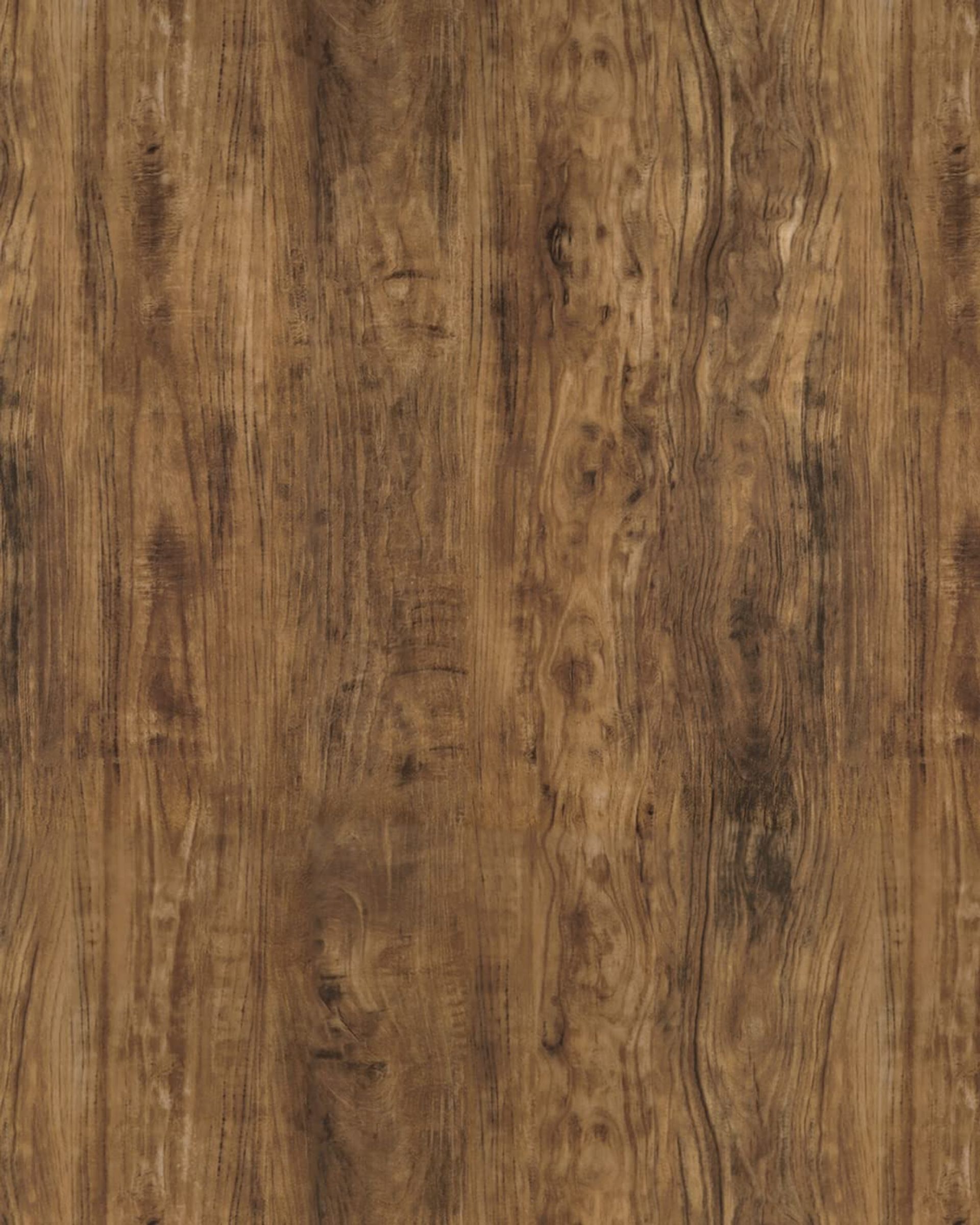 Wood Self Adhesive Wallpaper Rustic Distressed Vinyl Wrap Furniture Covering Removable Sticky Back Plastic - Brown 44x1000cm