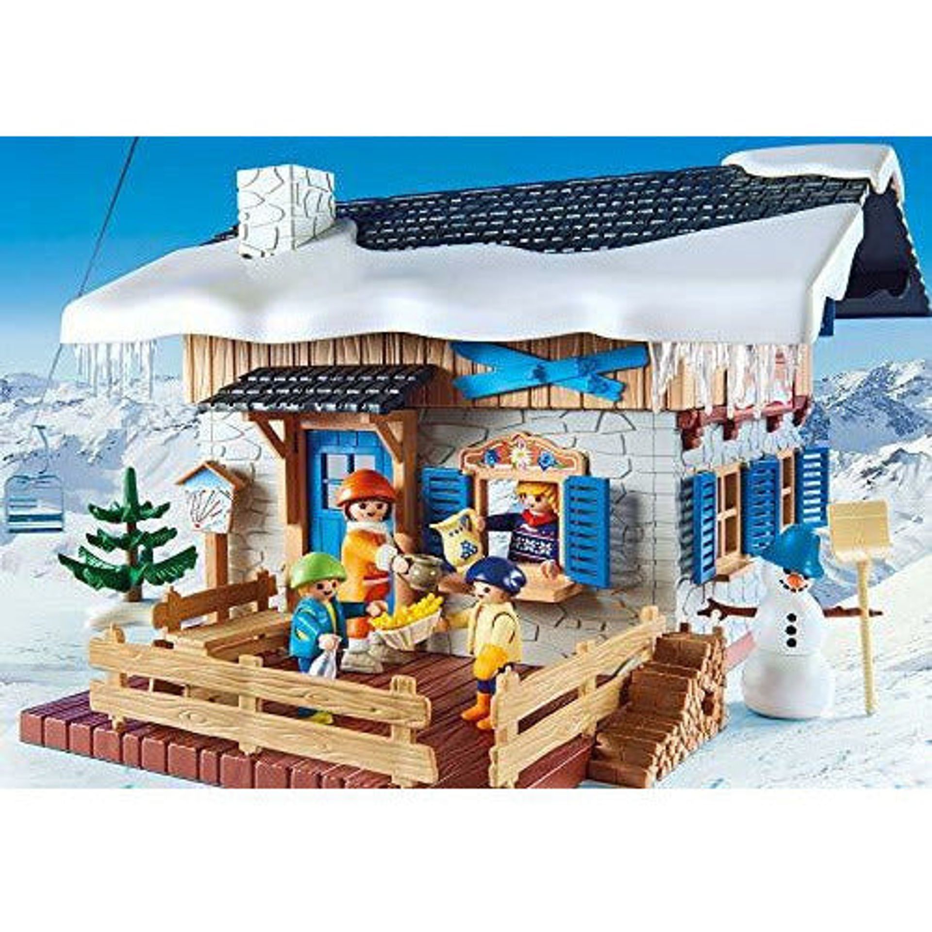 Playmobil Family Fun 9280 Ski Lodge, For Children Ages 4+