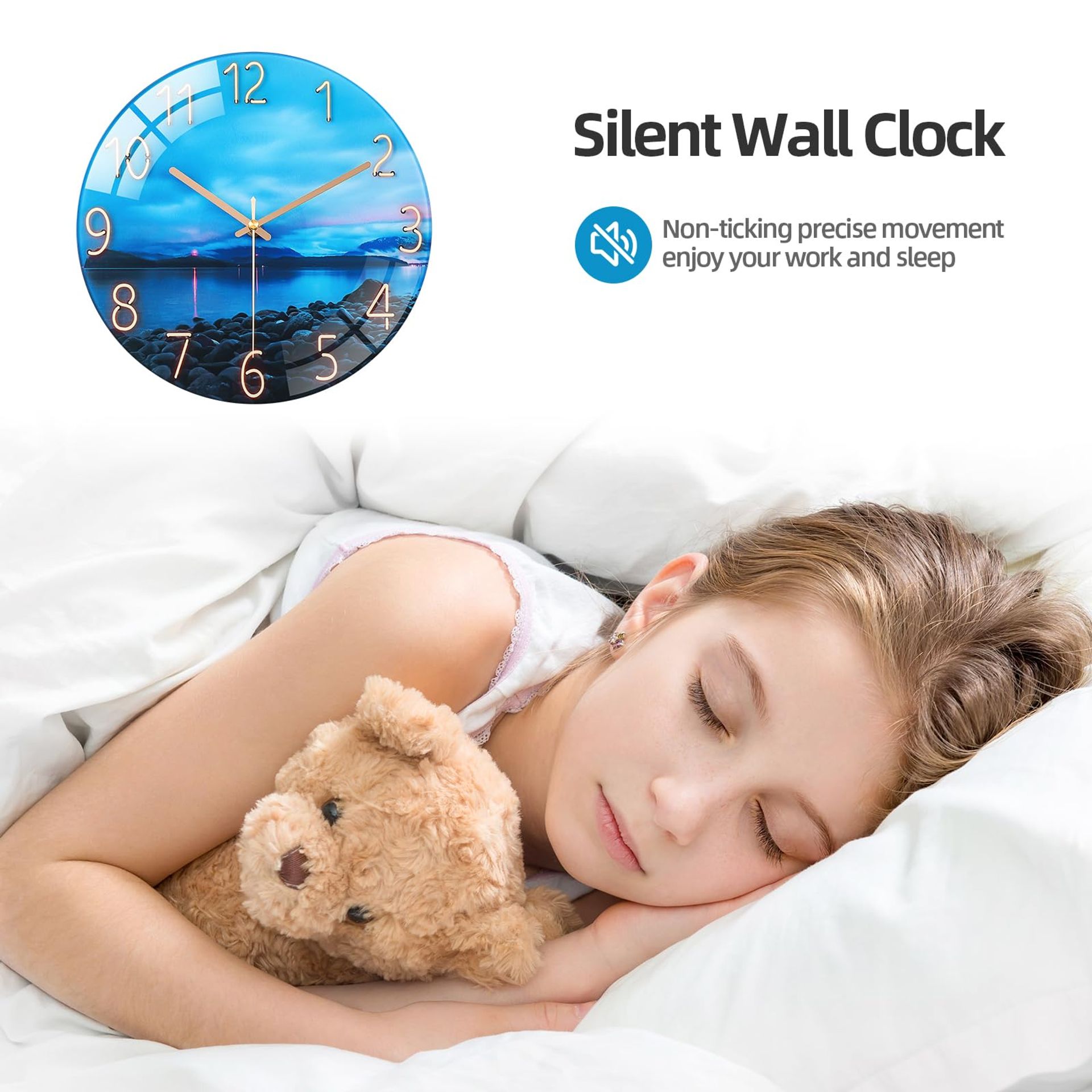 Cadillac Frameless Borderless Wall Clock – Great Gift Or Decor (W440)