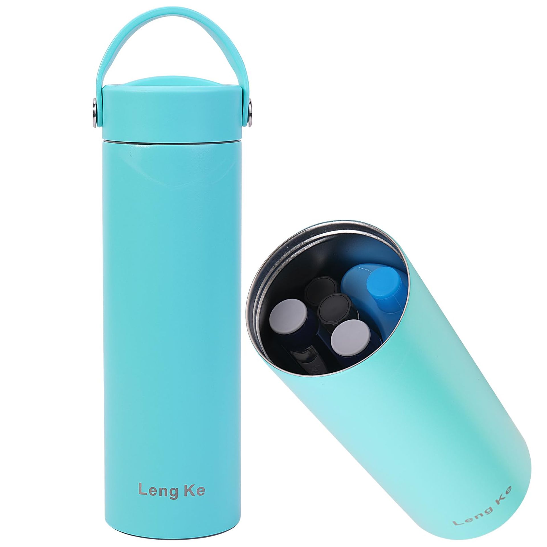 Insulin Cooler Travel Case for 3-6 Pens with Reusable Ice Pack Portable Storage Bag Ideal for Travel - Green