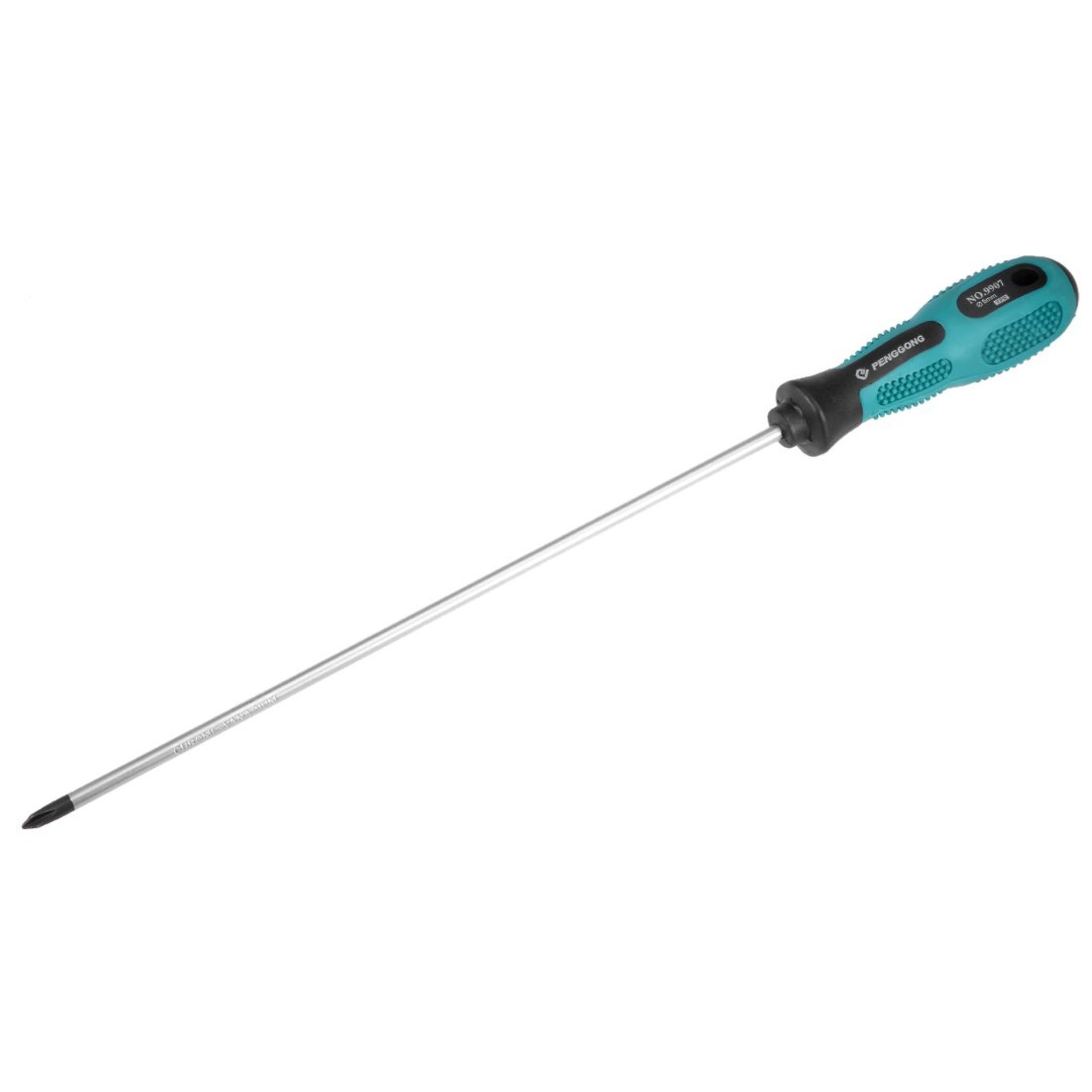 10-Inch Phillips Screwdriver with Magnetic Tip & Non-Slip Handle - Ideal for DIY & Repairs