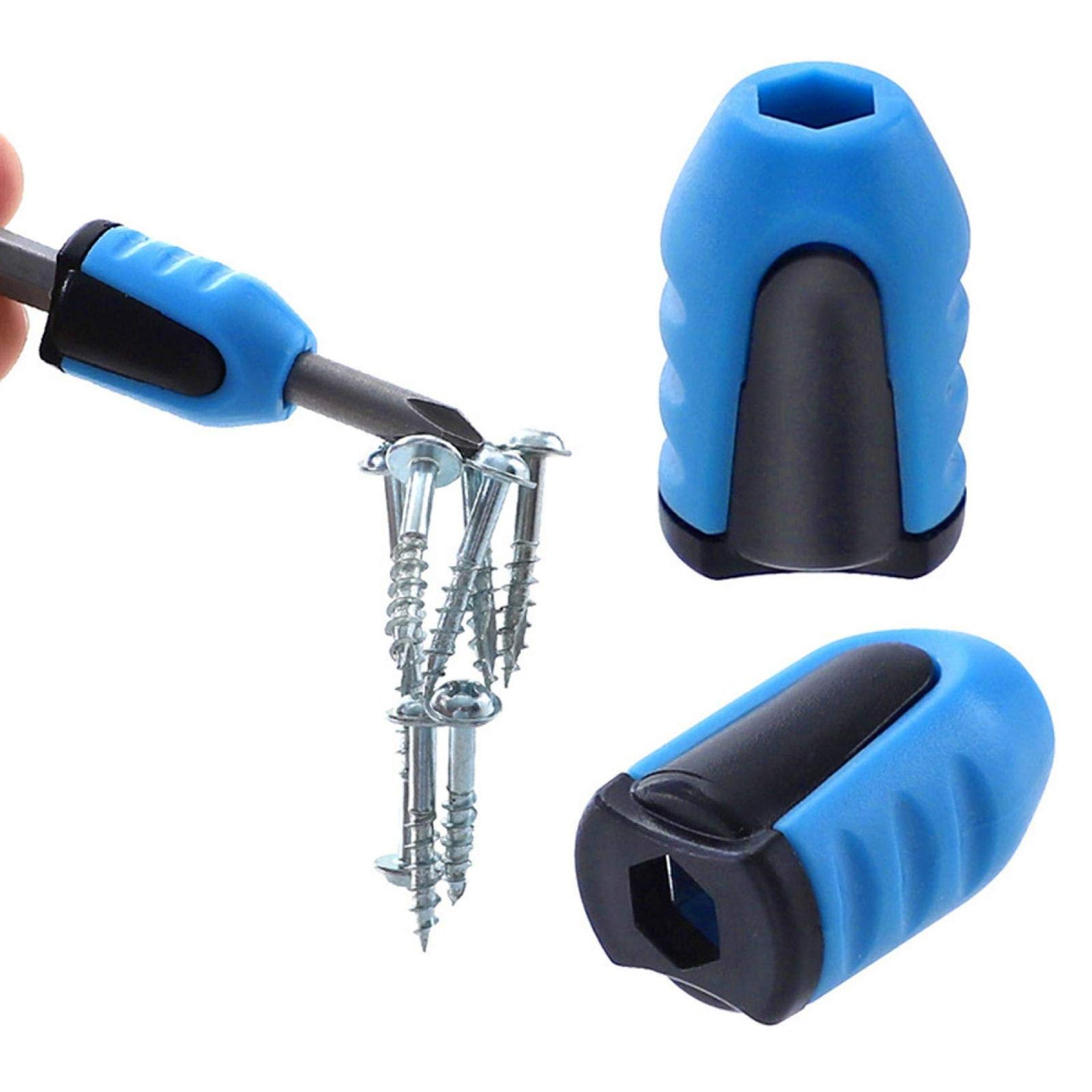 Universal Magnetic Screwdriver Bit Magnetizer Rings - 3pcs Strong Magnet for 6.35mm Bits