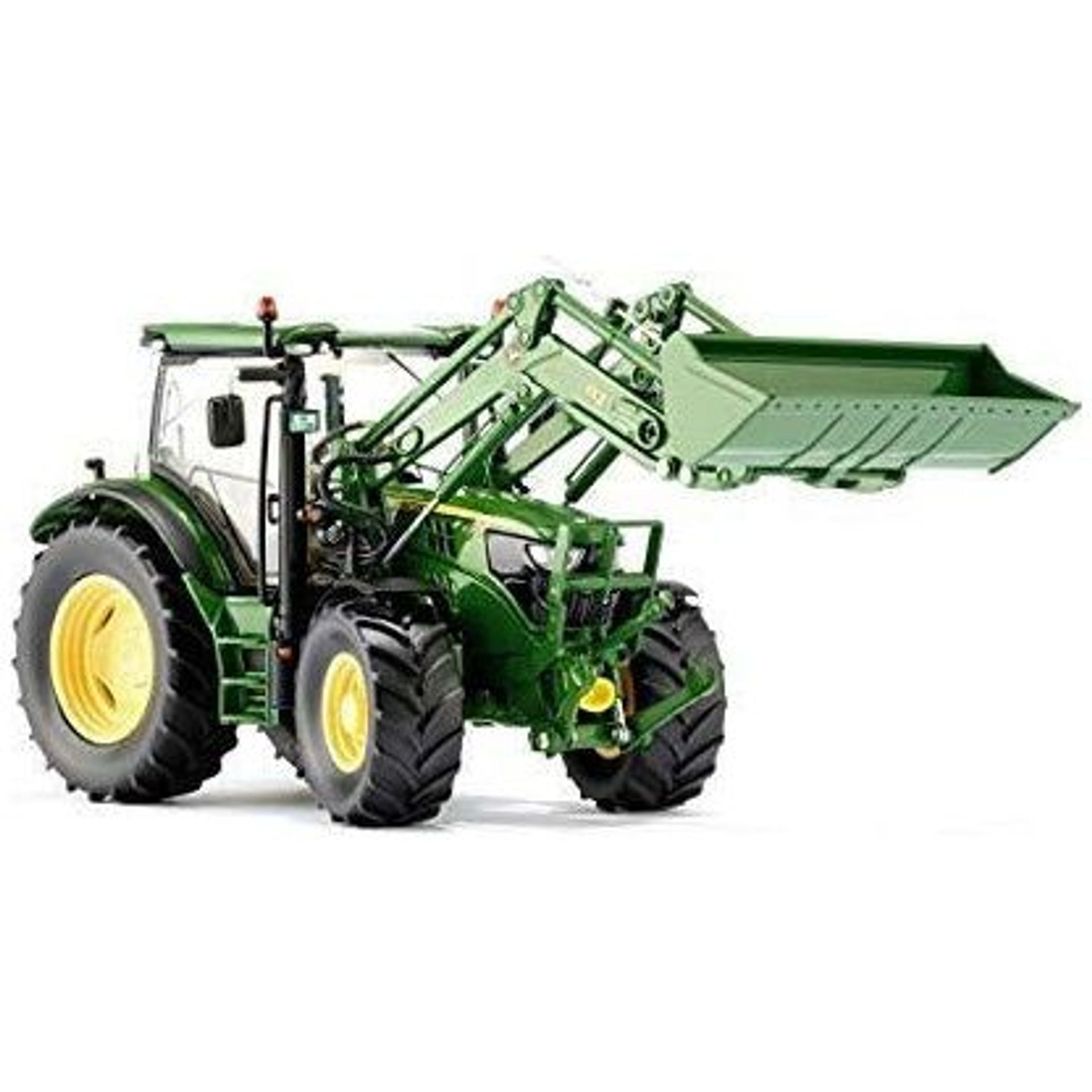 自動車 WIKING John Deere 6125R mit FrontLader Wiking 7344Ã‚Â John Deere 6125R With Front Loader