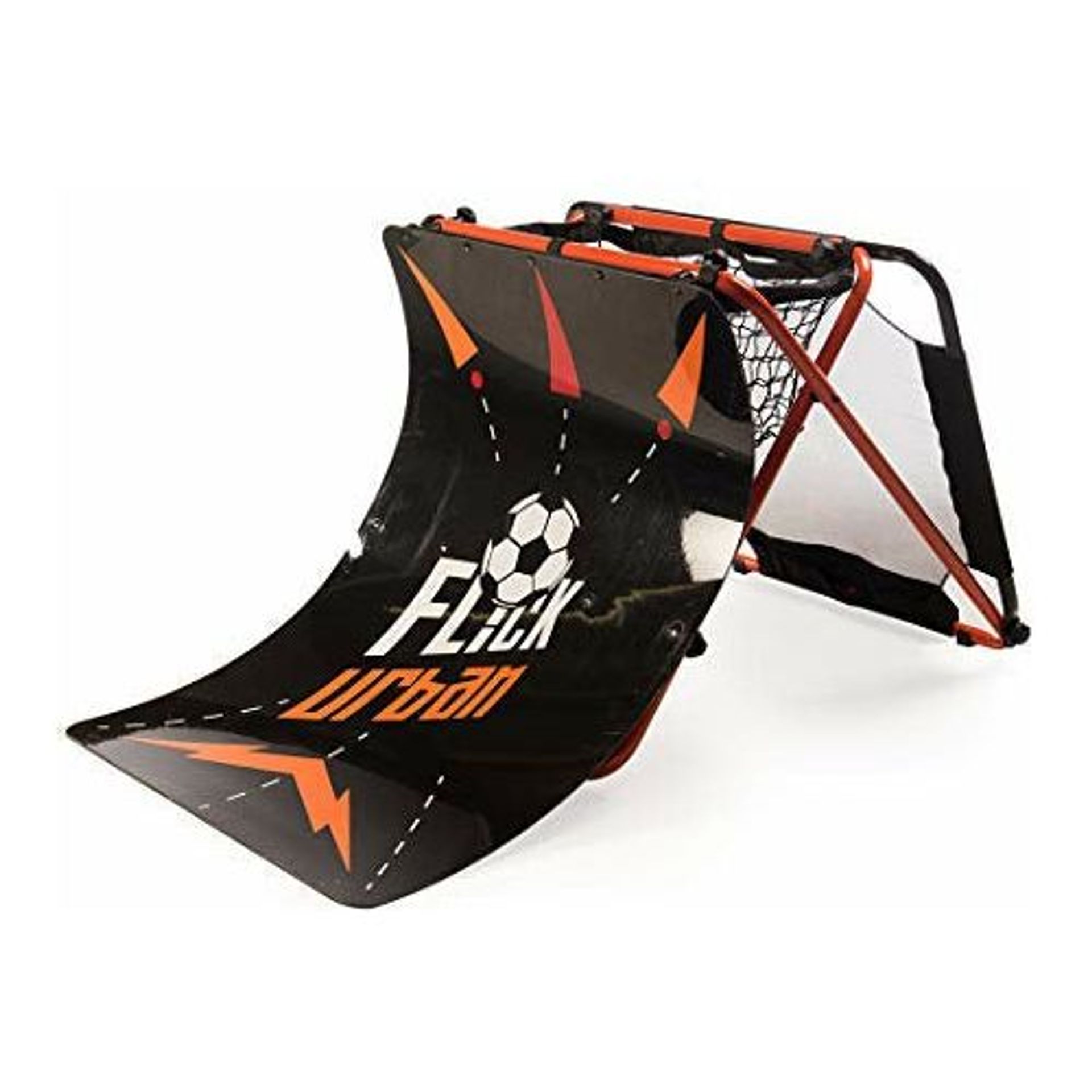 Football Flick Urban - Set Porte Da Calcio Pop-up 2x Con Zaino, Pioli E Segnaposto Regolabile - Gioco Outdoor Per Bambini E Adulti - 3