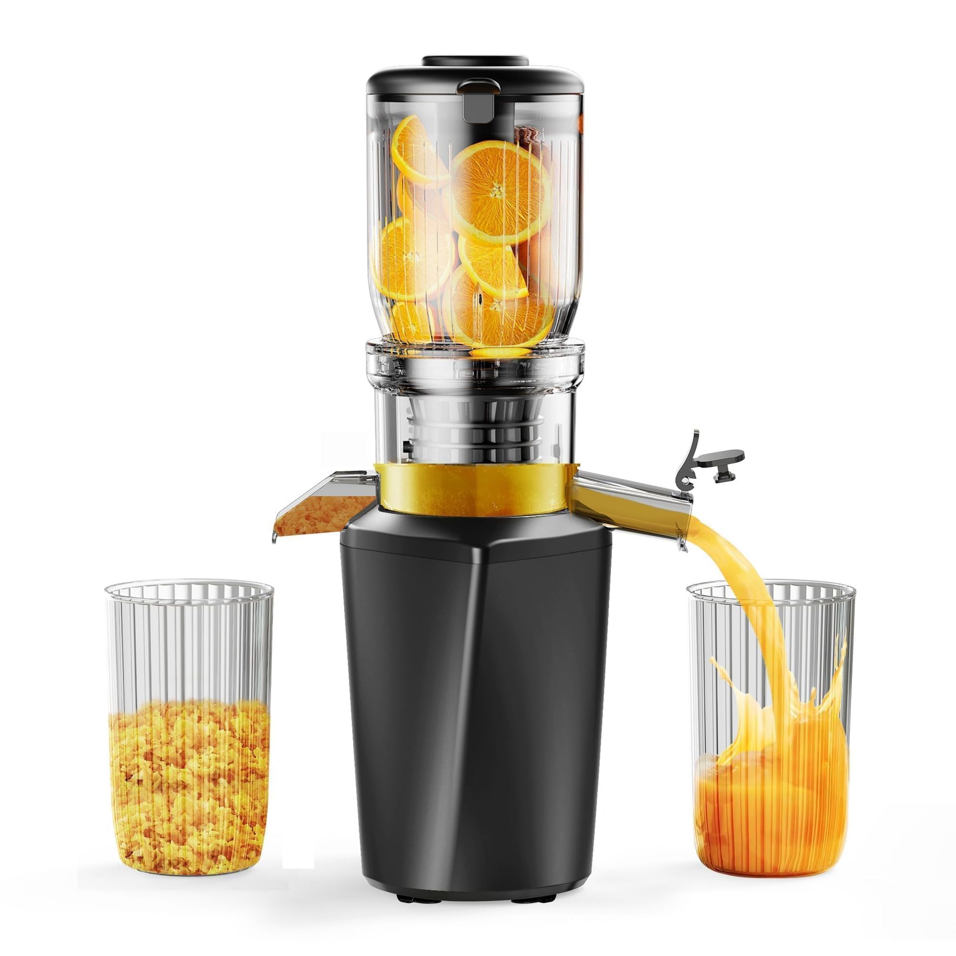 Cold Press Slow Juicer for Nutrient-Rich Drinks, Easy Clean & Compact Design - Ideal for Healthy Lifestyles
