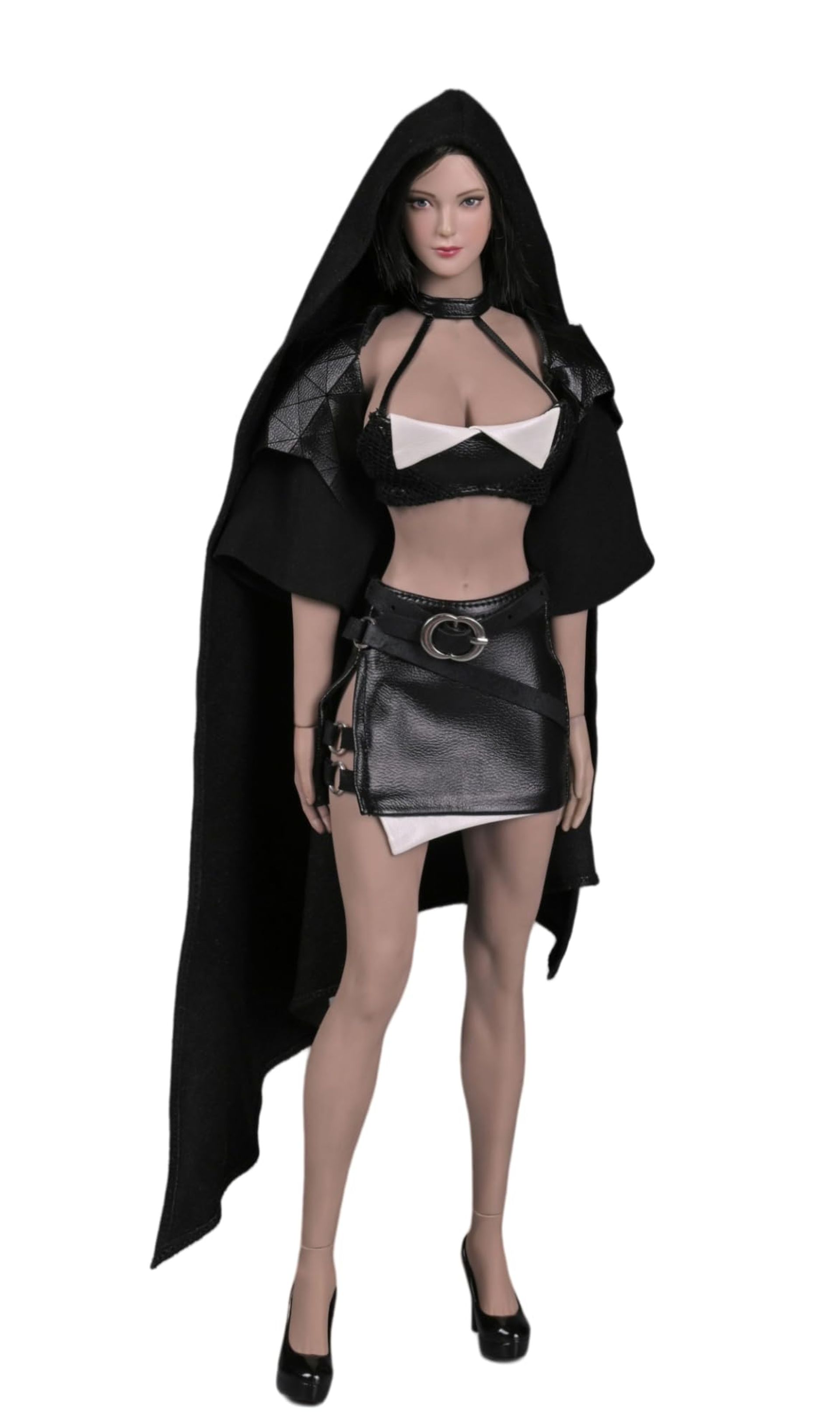 1/6 Scale Female Action Figure Outfit Church Unconstrained Sister Costume Set for 12-inch Collectible Figures - SA002 (C)