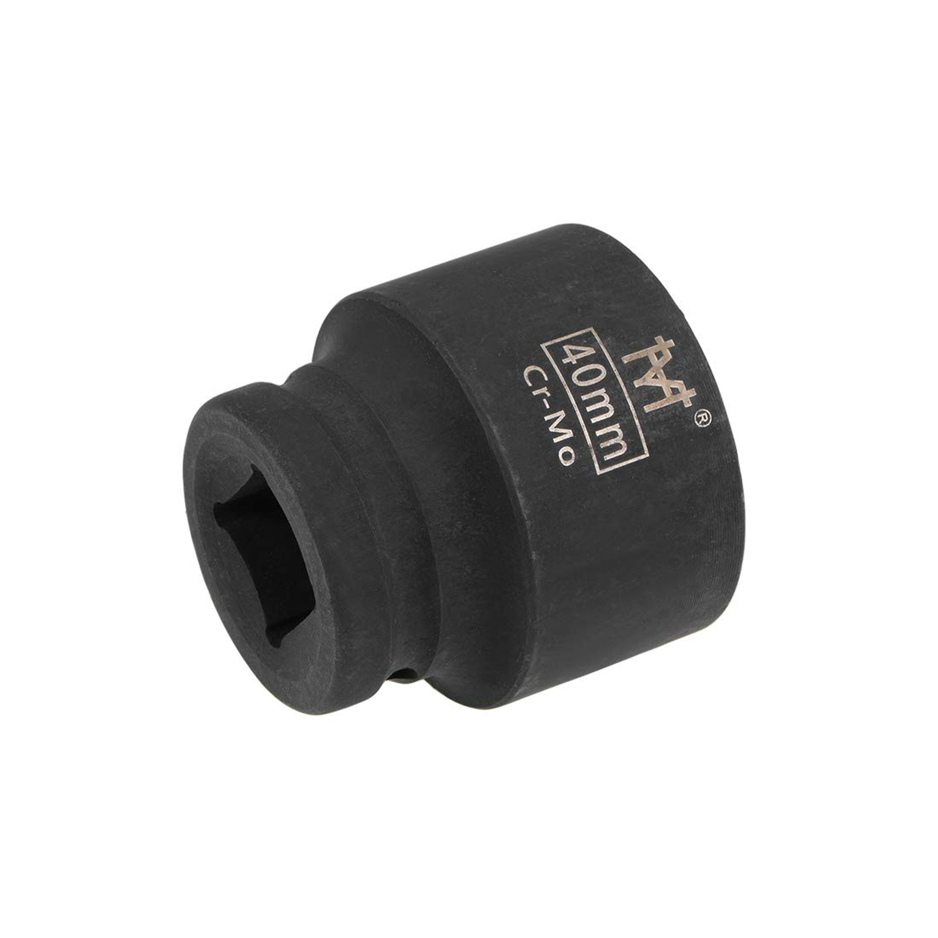 sourcing map 3/4-Inch Drive by 40mm Shallow Impact Socket, Cr-Mo Alloy Steel, 6-Point, Metric