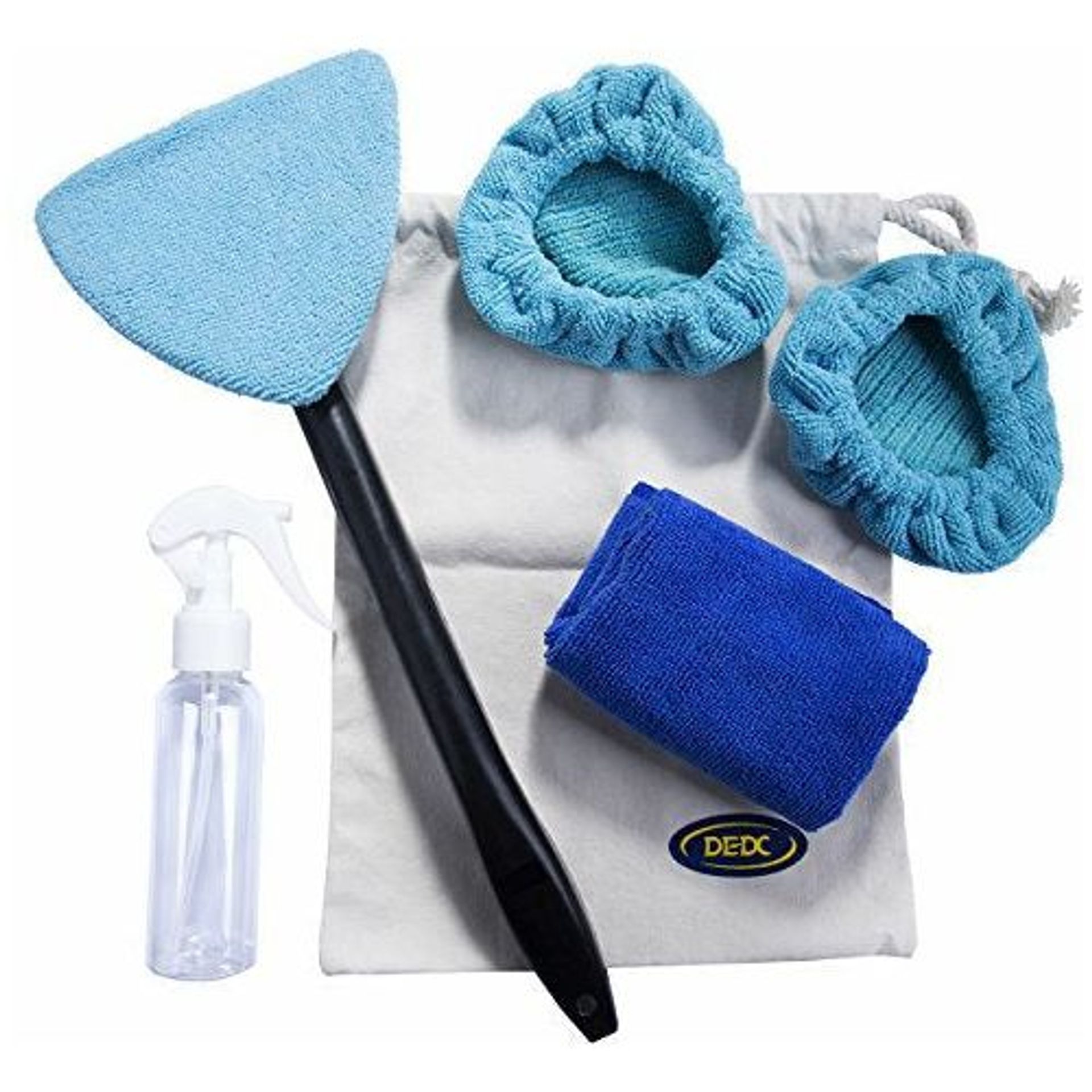 DEDC Car Windshield Cleaner Kit With Washable Microfiber Cloth 100ML Empt