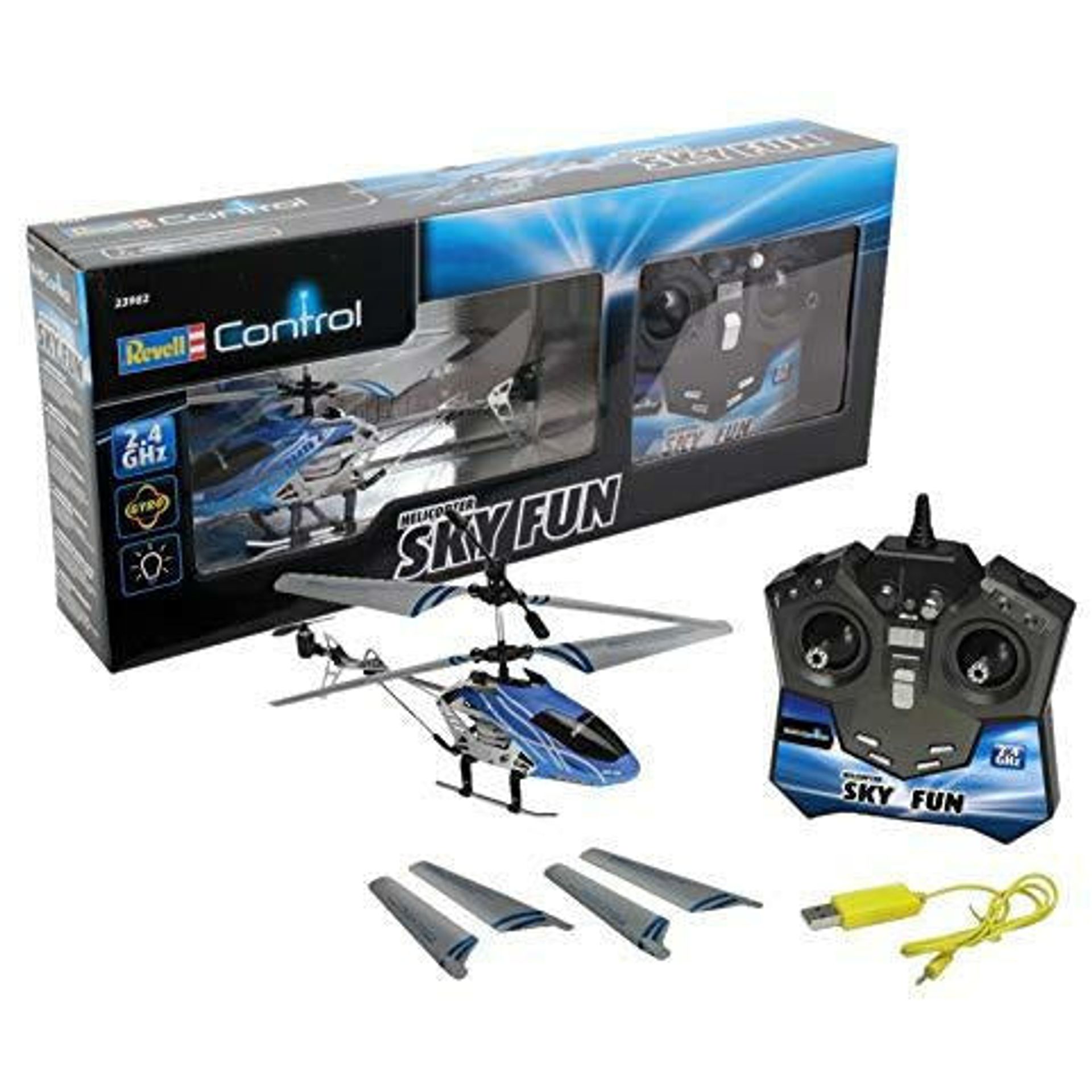 Revell Control RC Helicopter, Remote-Controlled Helicopter For Beginners,
