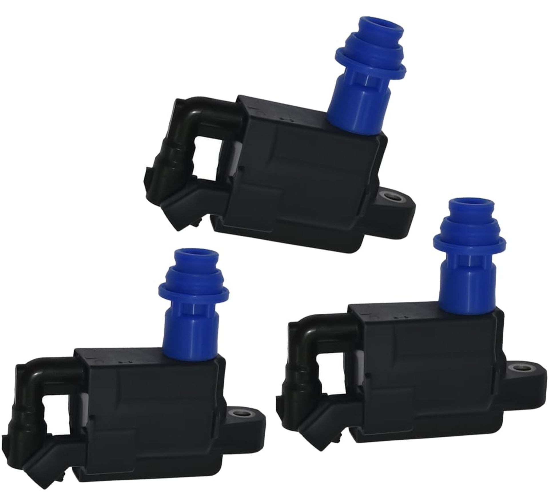 3x Ignition Coil Set Replacement for Toyota GS300 IS300 SC300 Supra 3.0L VVT Engines 90919-02216 - Black 3 Piece Set