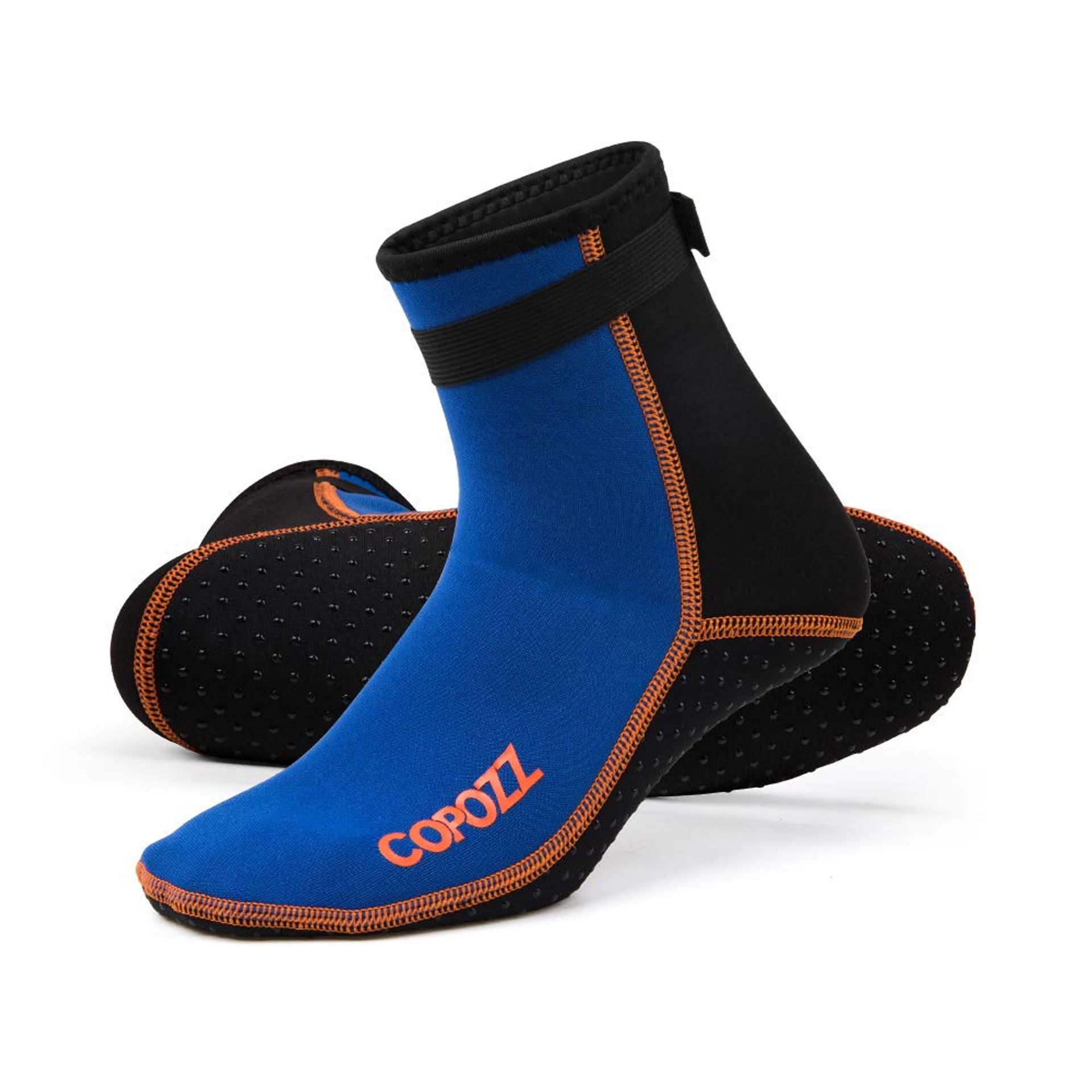 Durable 3mm Neoprene Diving Socks - Anti-Slip Water Socks for Snorkelling, Swimming, and Watersports
