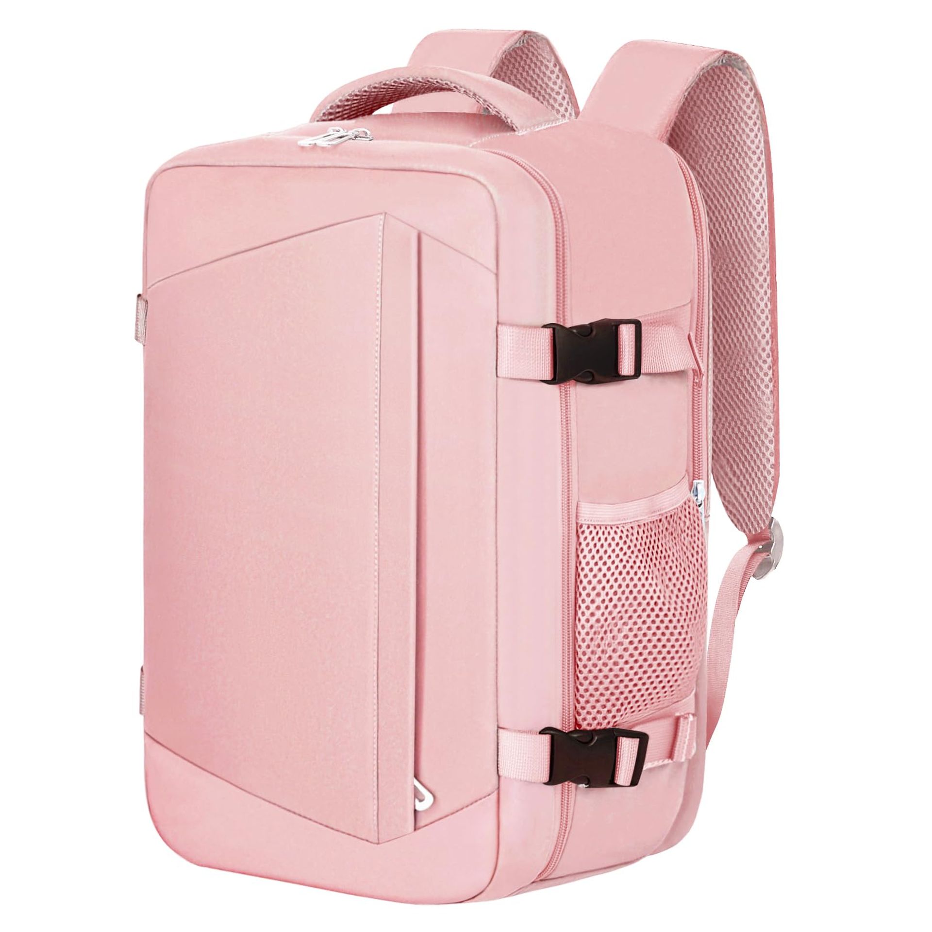 Carry-On Backpack 40x20x25cm Hand Luggage Bag for Ryanair Flights - Pink S