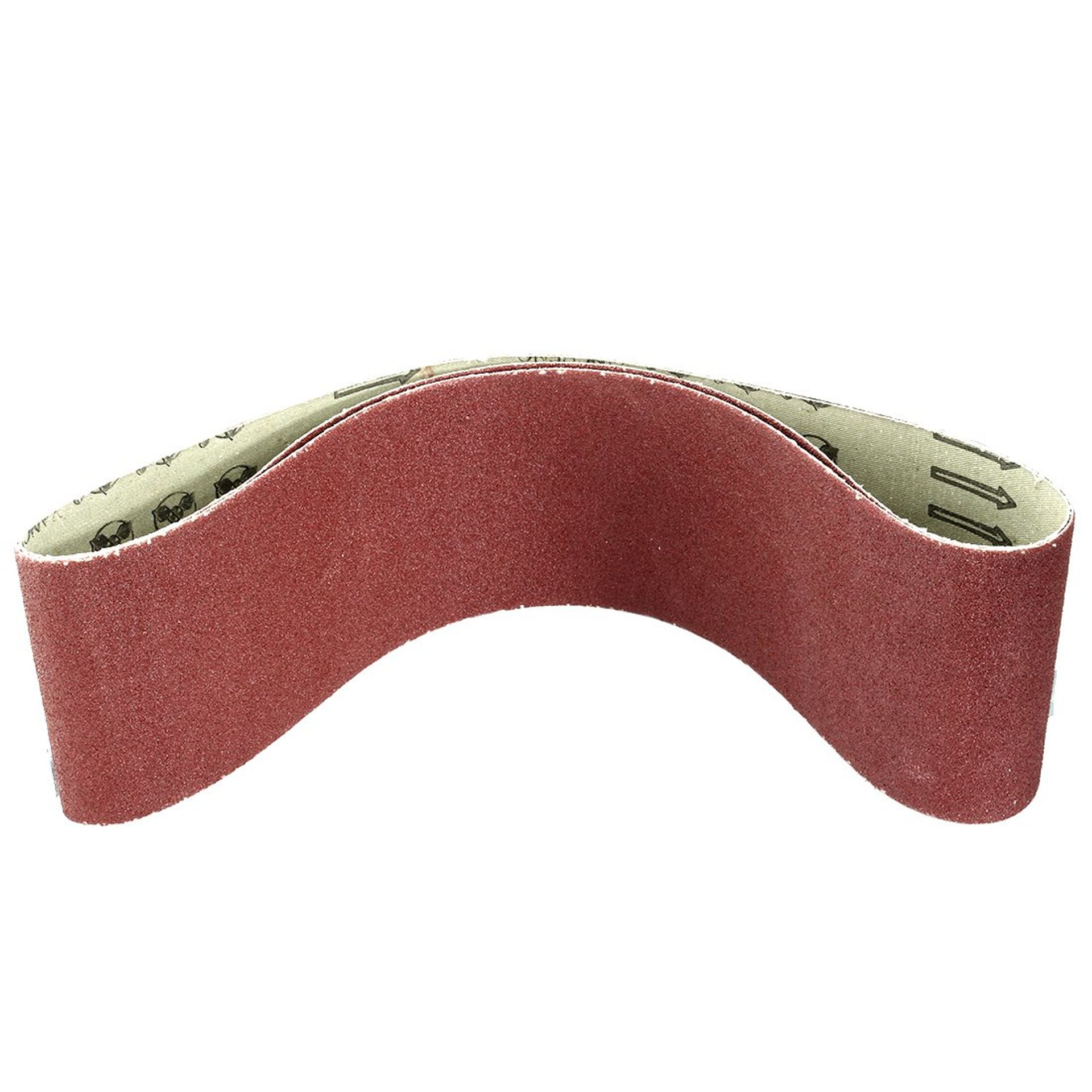 4-Inch x 36-Inch Aluminium Oxide Sanding Belt 80 Grits - 2pcs for Belt Sander